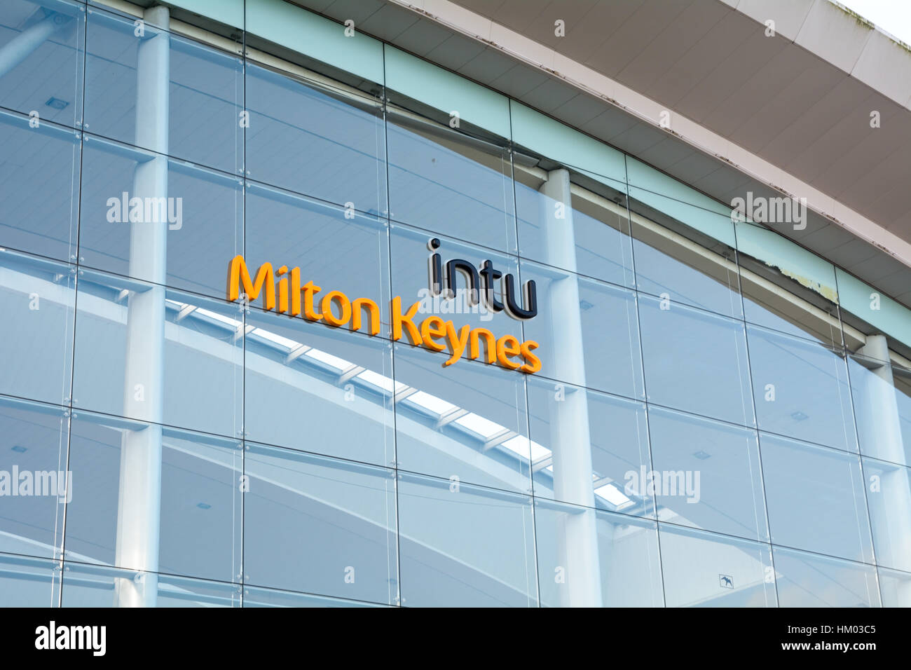 Intu Milton Keynes shopping Centre at the Point in Milton Keynes
