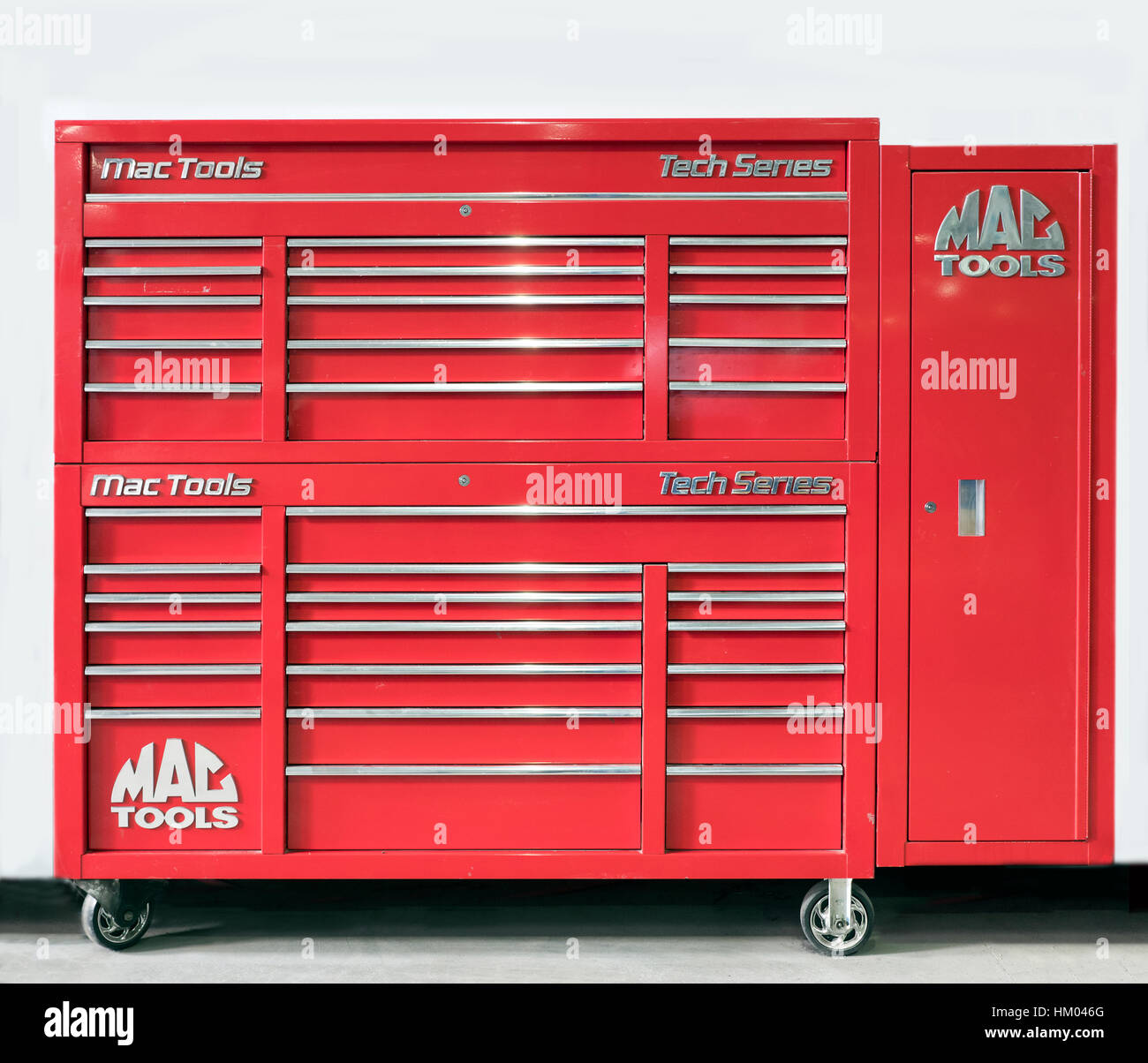 MAC  garage toolbox Stock Photo