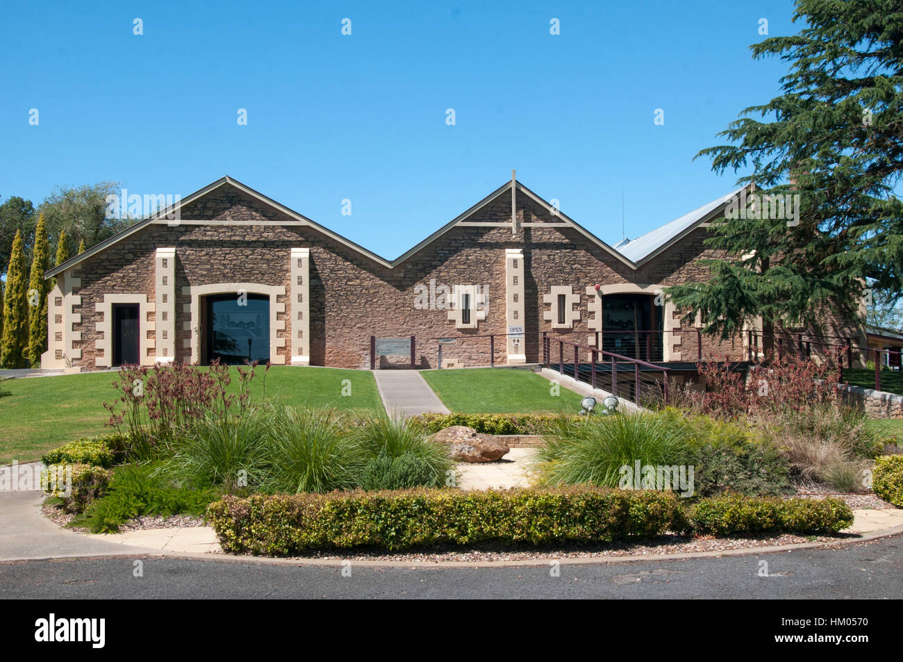 Wynns coonawarra estate vineyard hires stock photography and images