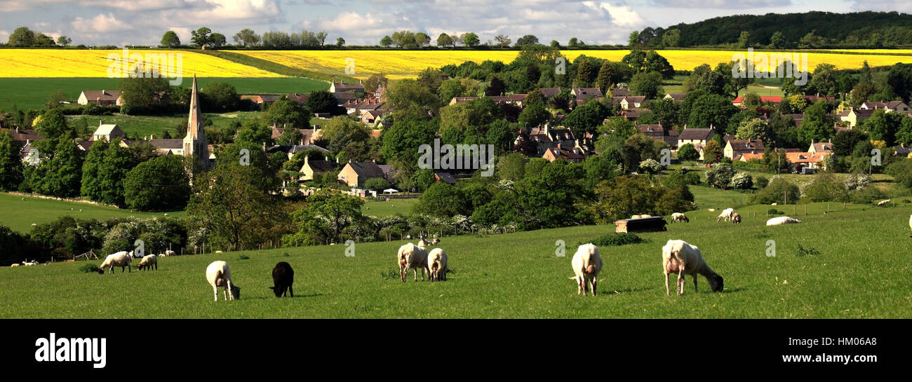 Summer view over barrowden village hi-res stock photography and images ...