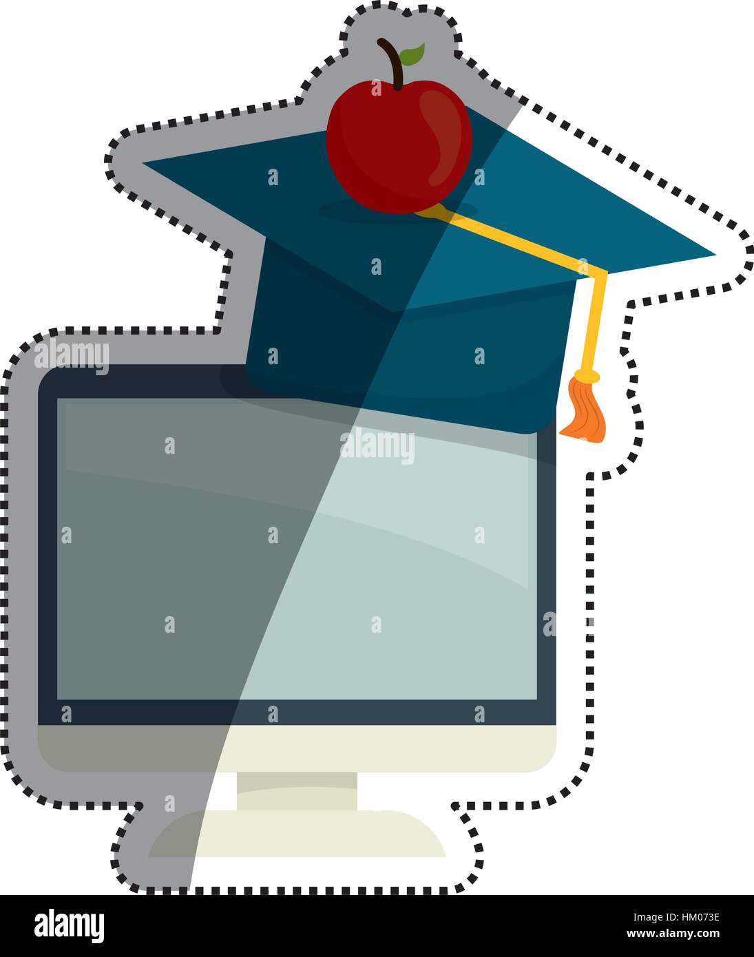 Online education elearning icon vector illustration graphic design ...