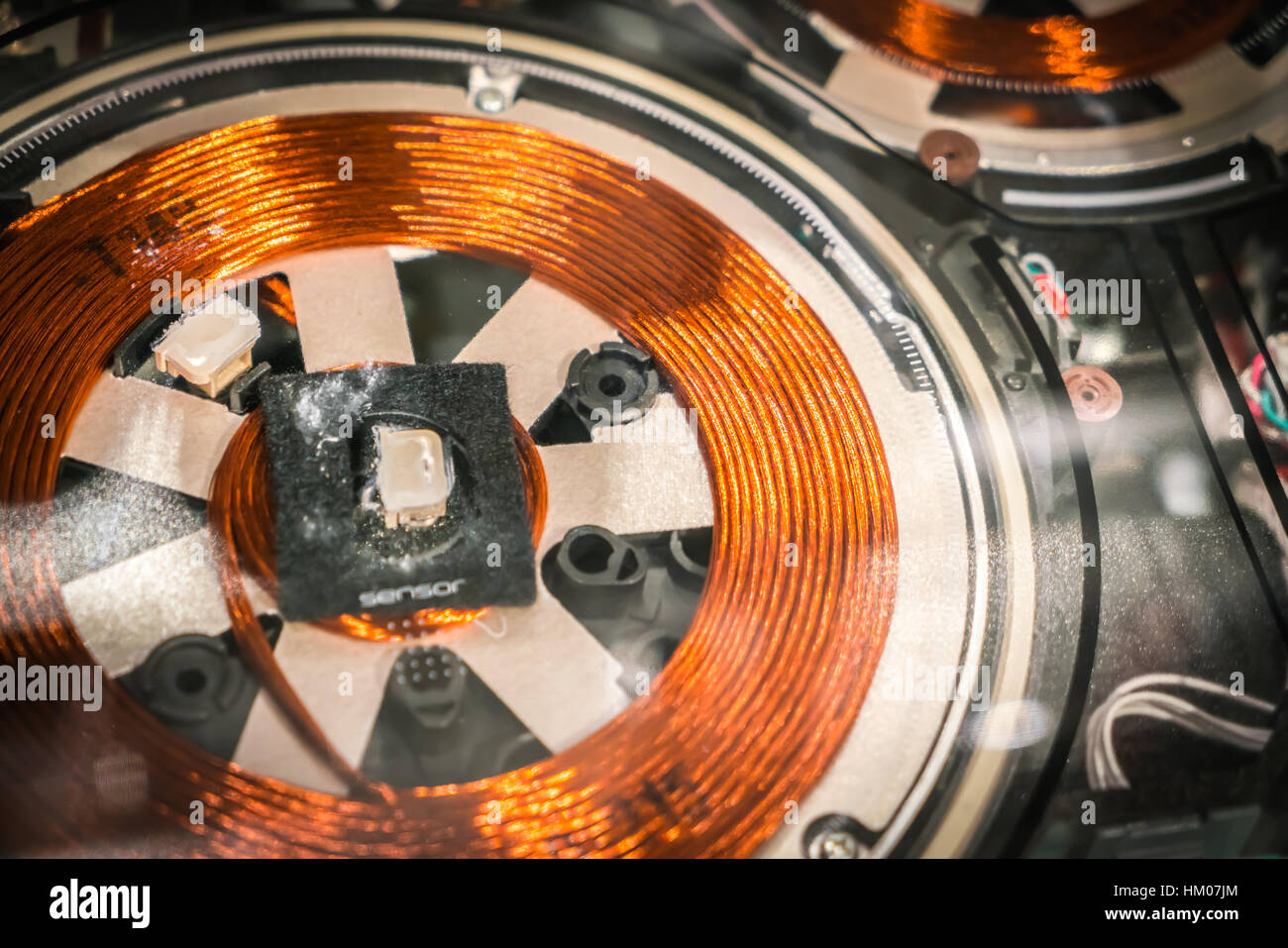 DVD player inside Stock Photo Alamy