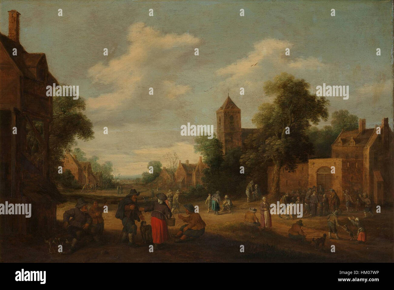 Joost Cornelisz. Droochsloot 002 Stock Photo Alamy