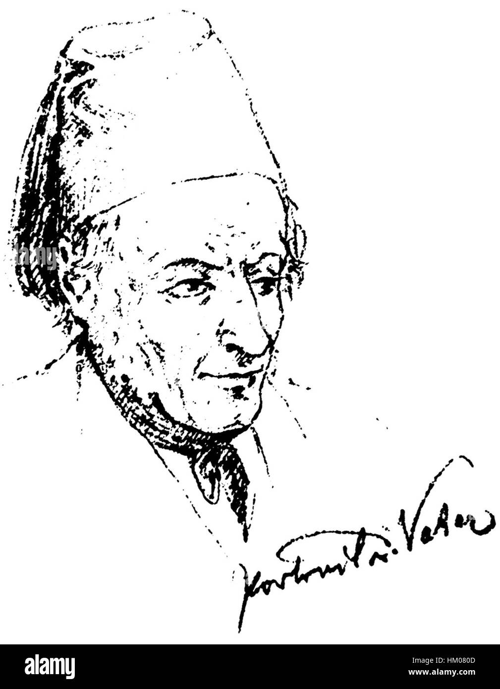 Johann Michael Voltz 1840 Stock Photo