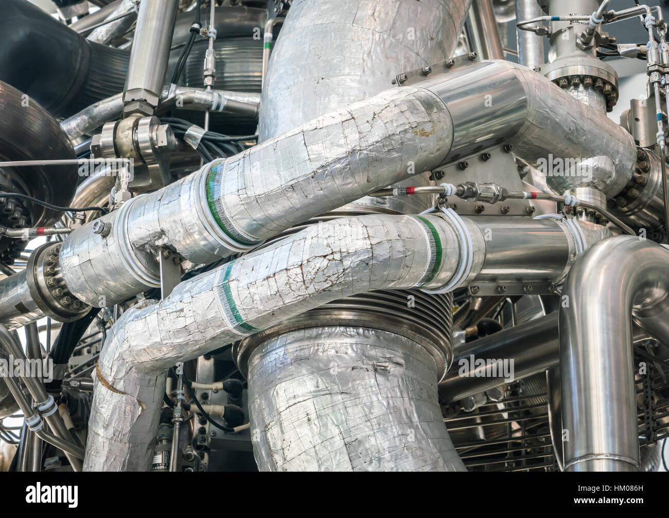 Closeup of space engine Stock Photo - Alamy