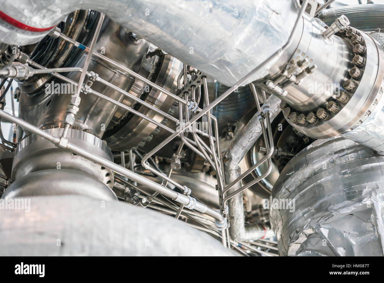 Closeup of space engine Stock Photo - Alamy