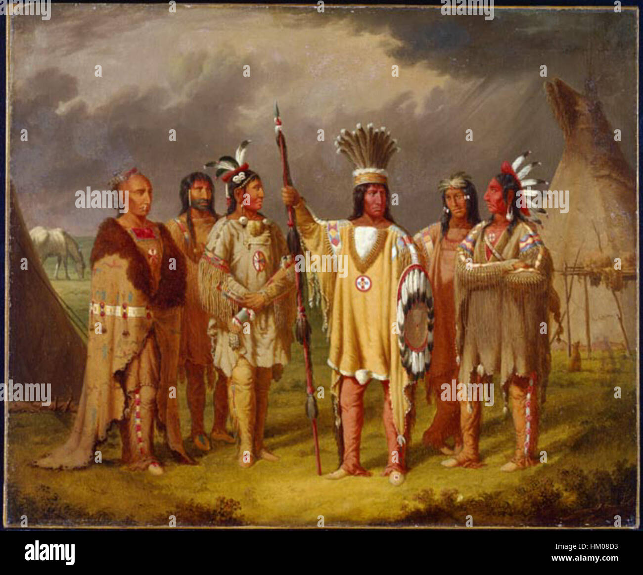 Kane Big Snake Chief Of The Blackfoot Indians Stock Photo Alamy