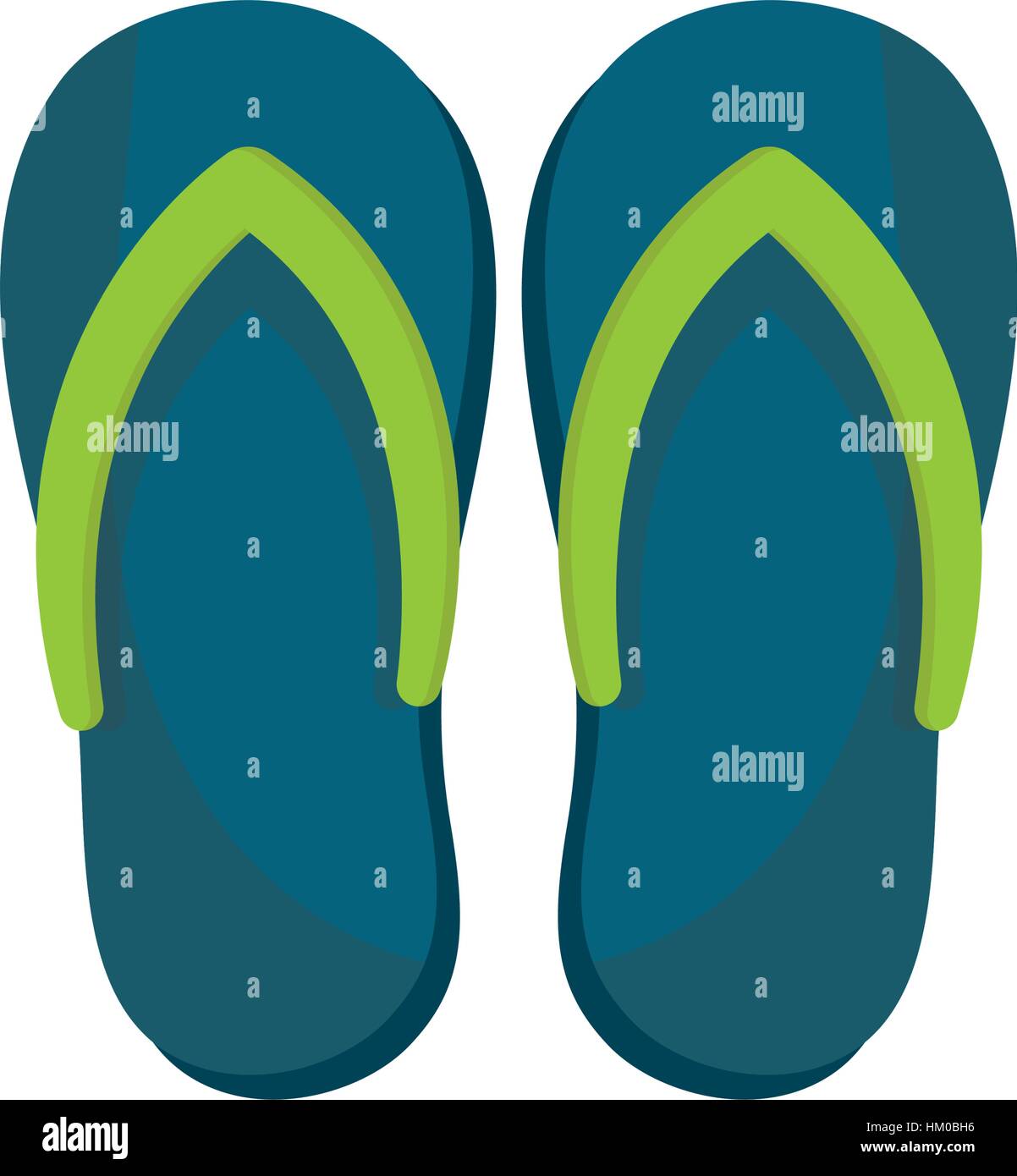 Flip flops sandals icon vector illustration graphic design Stock Vector  Image & Art - Alamy