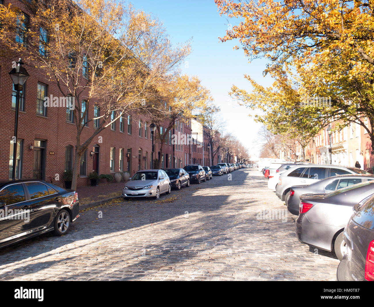 Fells Point neighborhood; Baltimore; MD Stock Photo - Alamy