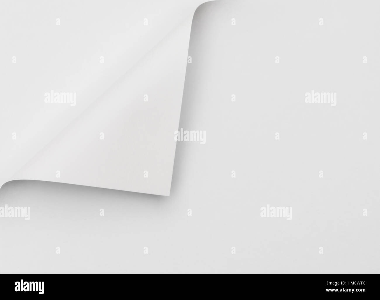 Real Paper Corner Fold Stock Photo Alamy