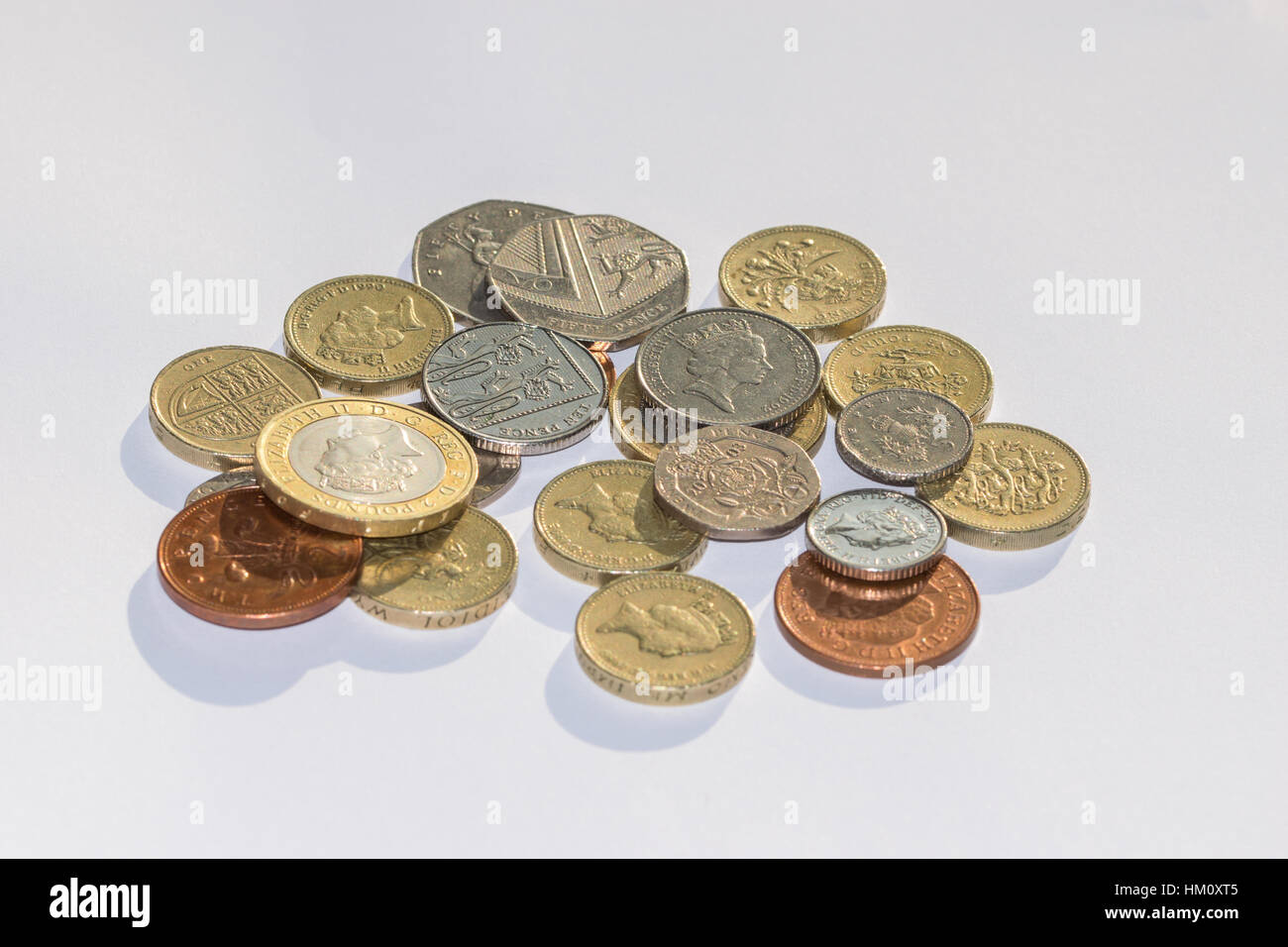 Silver coins saving hi-res stock photography and images - Alamy