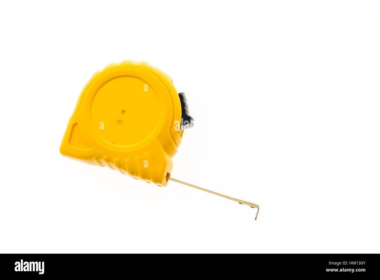 Measuring tape on white background Stock Photo - Alamy