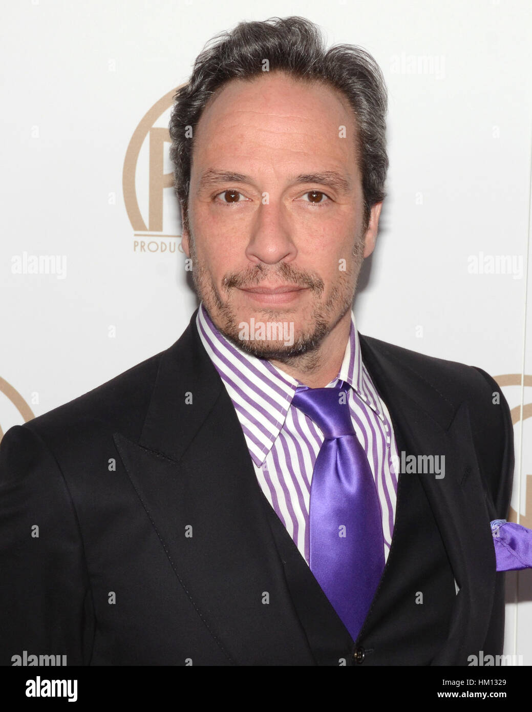 D.V. DeVincentis arrives at the 28th Annual Producers Guild Awards at The Beverly Hilton Hotel in Beverly Hills, California on January 28, 2017. Stock Photo