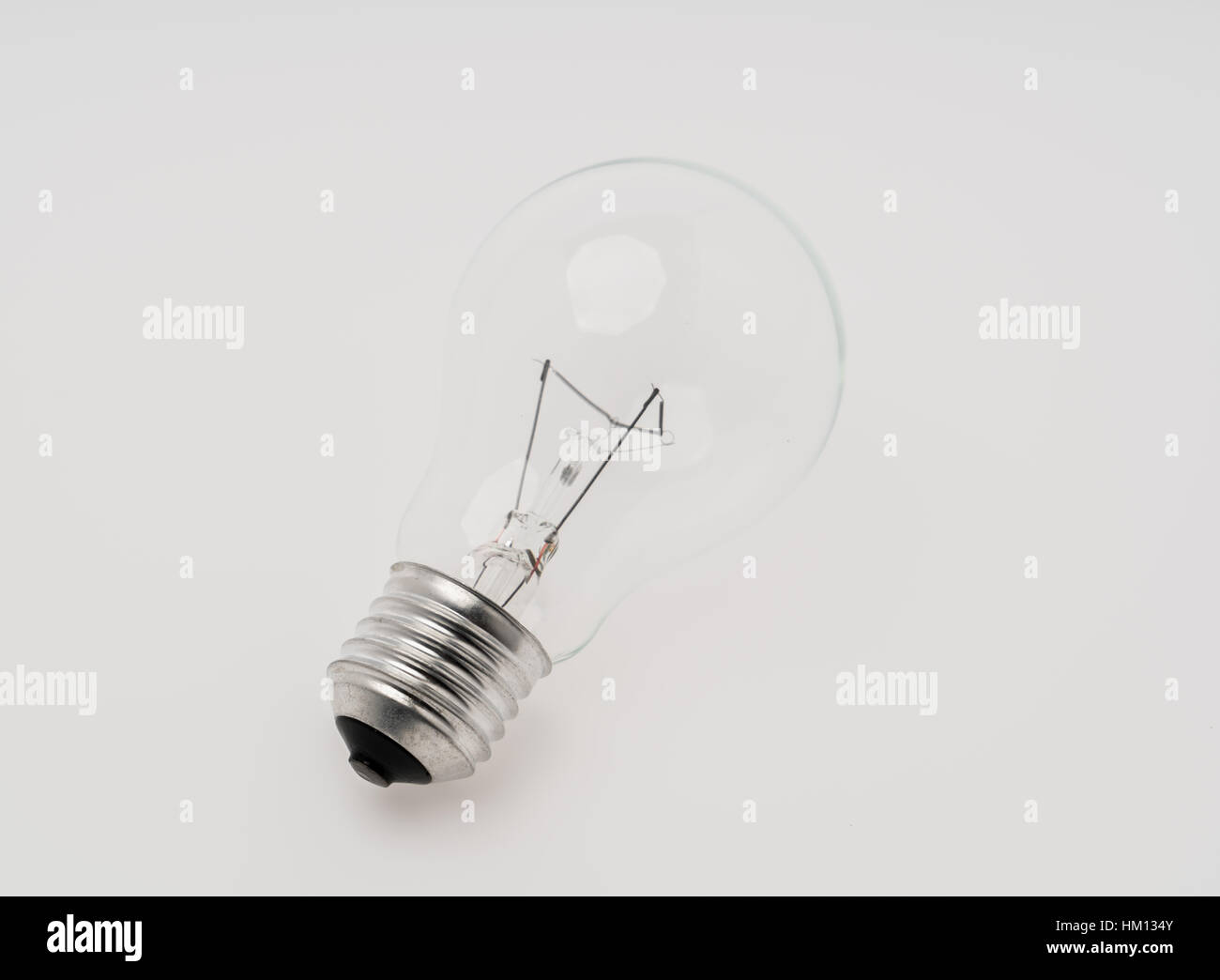 Light Bulb isolated on white background Stock Photo - Alamy