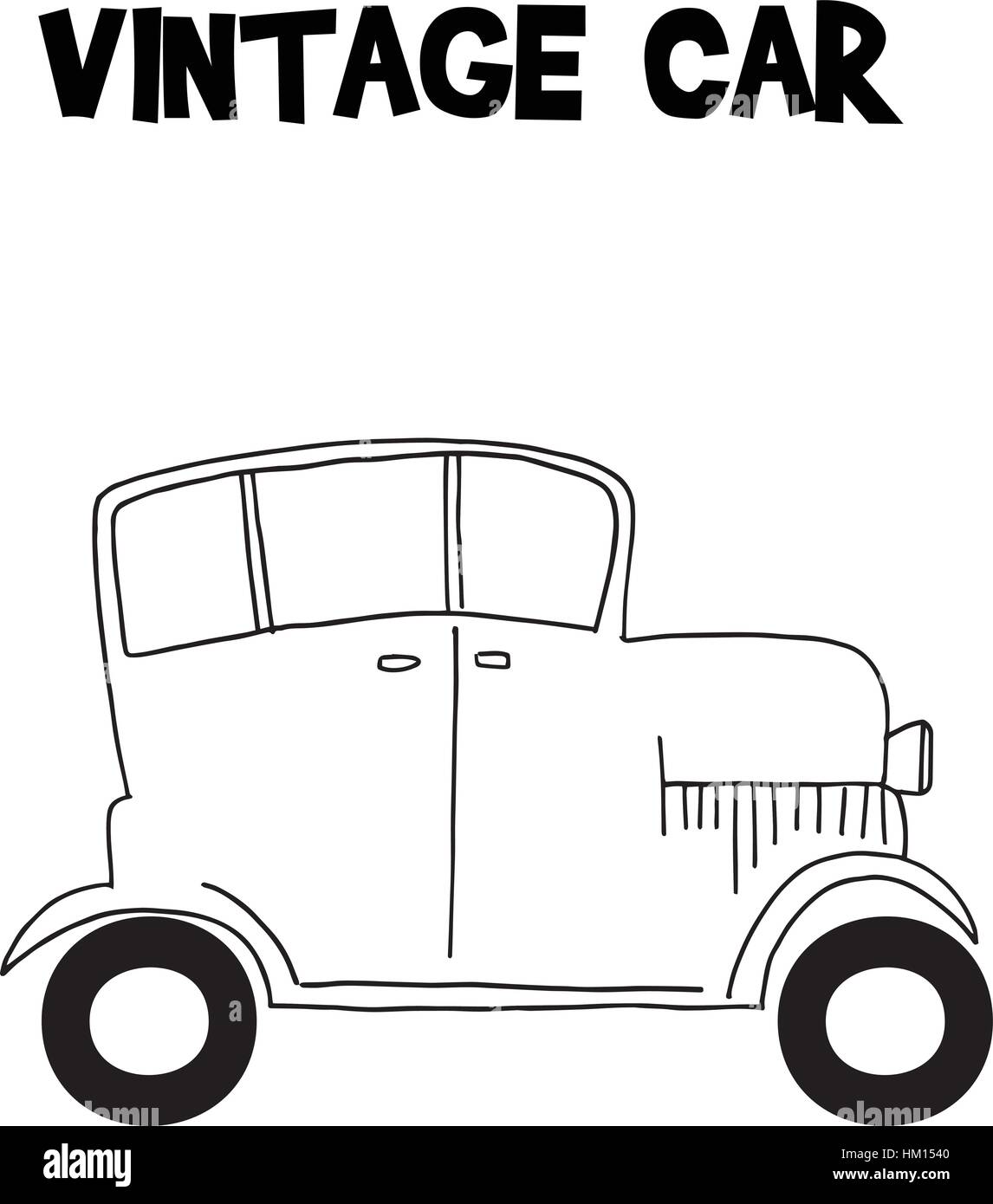 Vintage car style of transportation Stock Vector Image & Art - Alamy