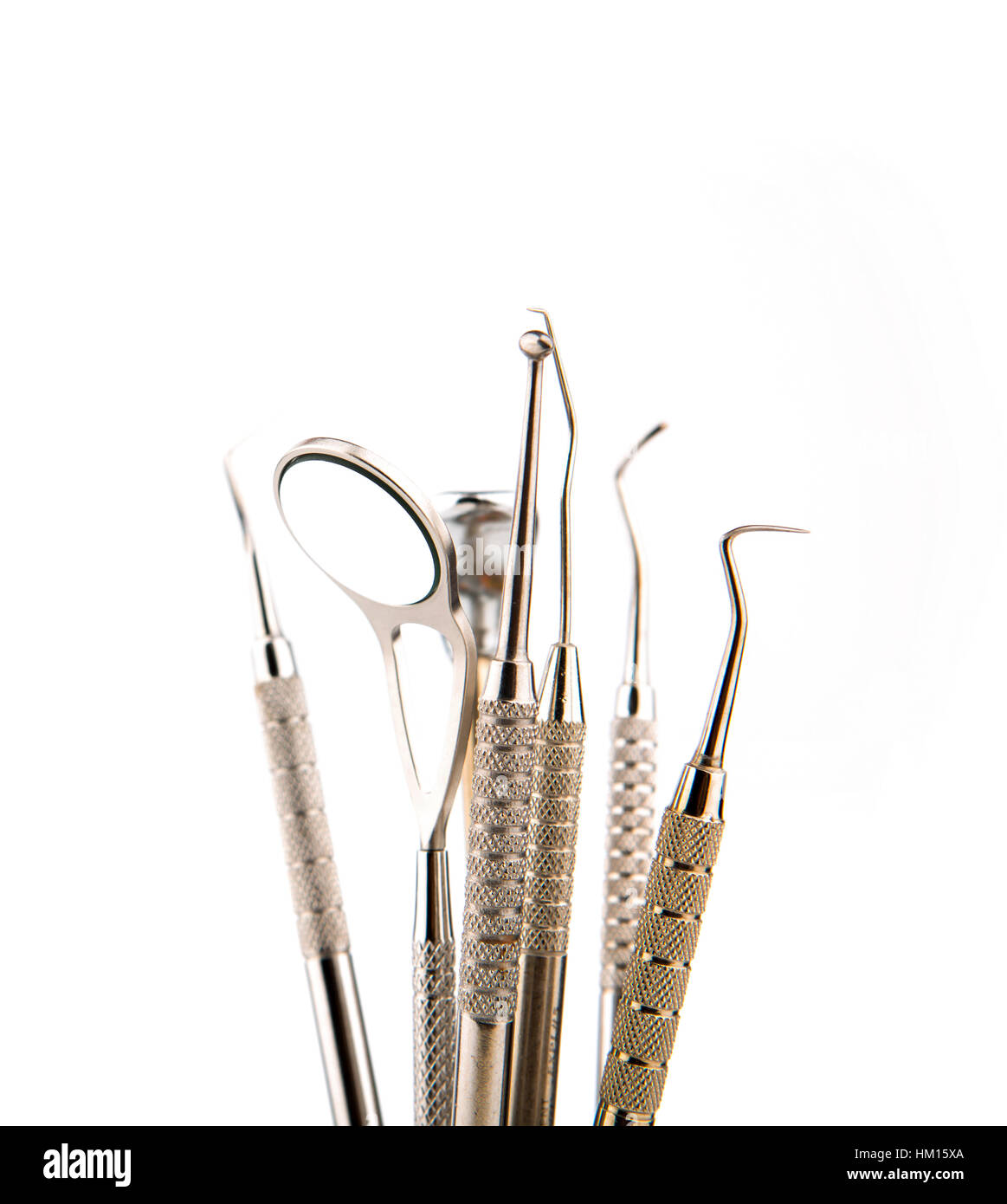 Dental tools and equipment. Over white background Stock Photo Alamy