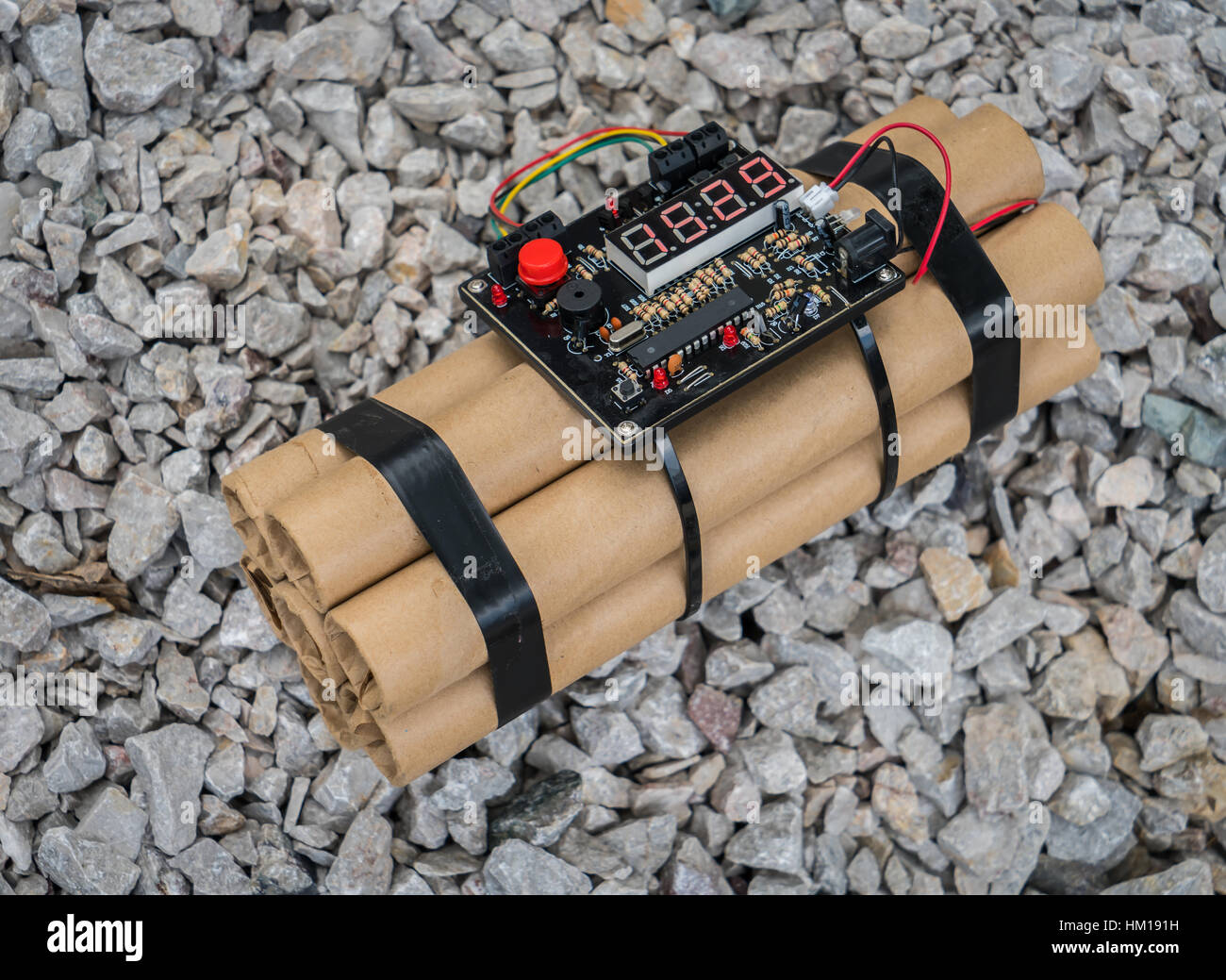 TNT time bomb Stock Photo - Alamy