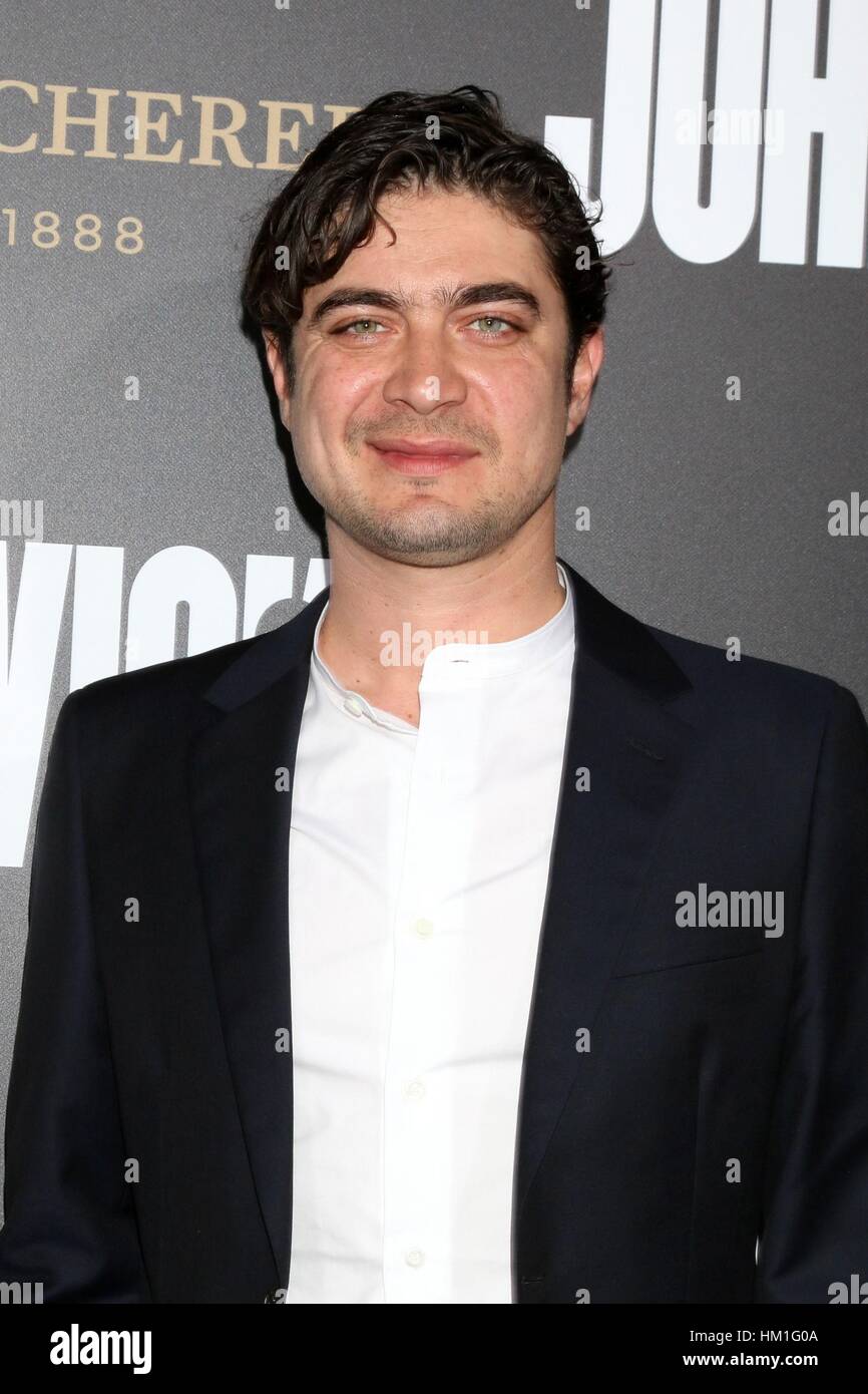 Los Angeles, CA, USA. 30th Jan, 2017. Riccardo Scamarcio at arrivals for JOHN WICK: CHAPTER TWO Premiere, Arclight Hollywood, Los Angeles, CA January 30, 2017. Credit: Priscilla Grant/Everett Collection/Alamy Live News Stock Photo