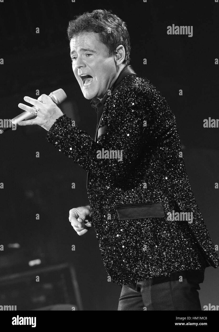 Donny osmond Black and White Stock Photos & Images Alamy