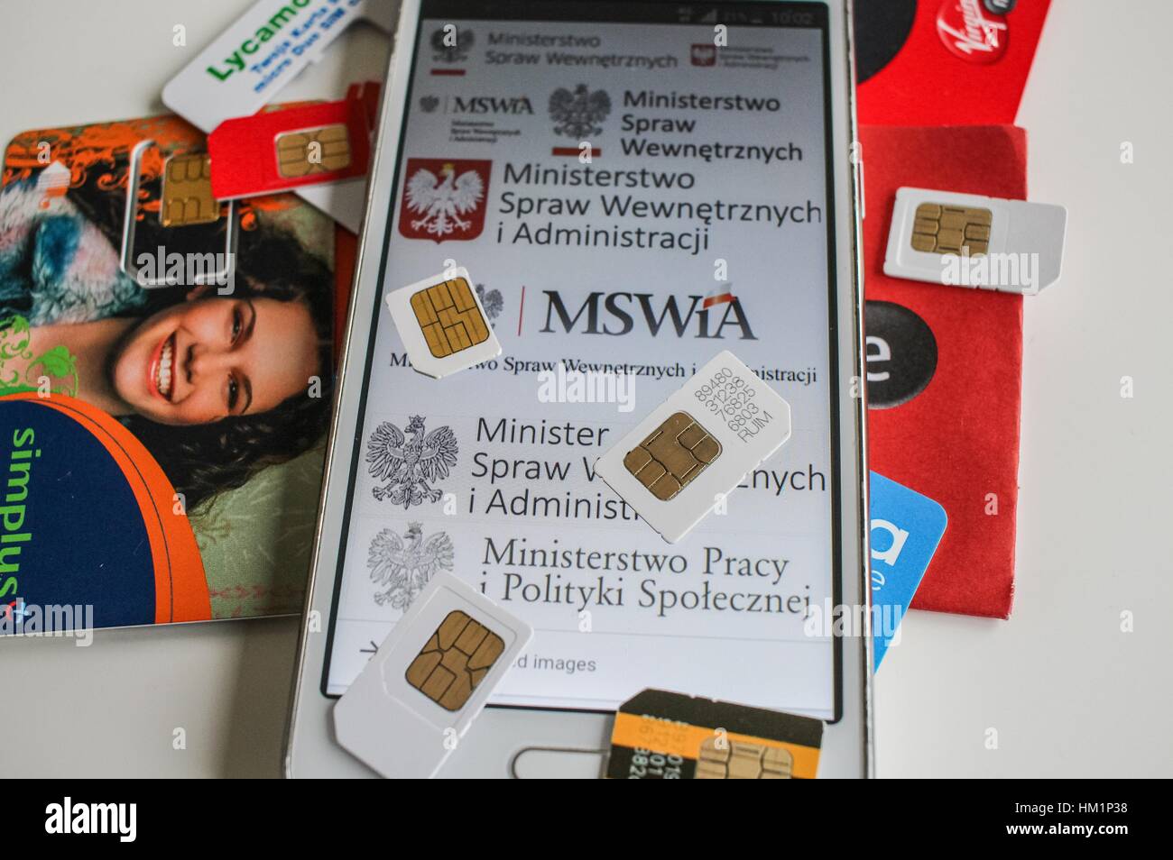 Few sim cards hires stock photography and images Alamy