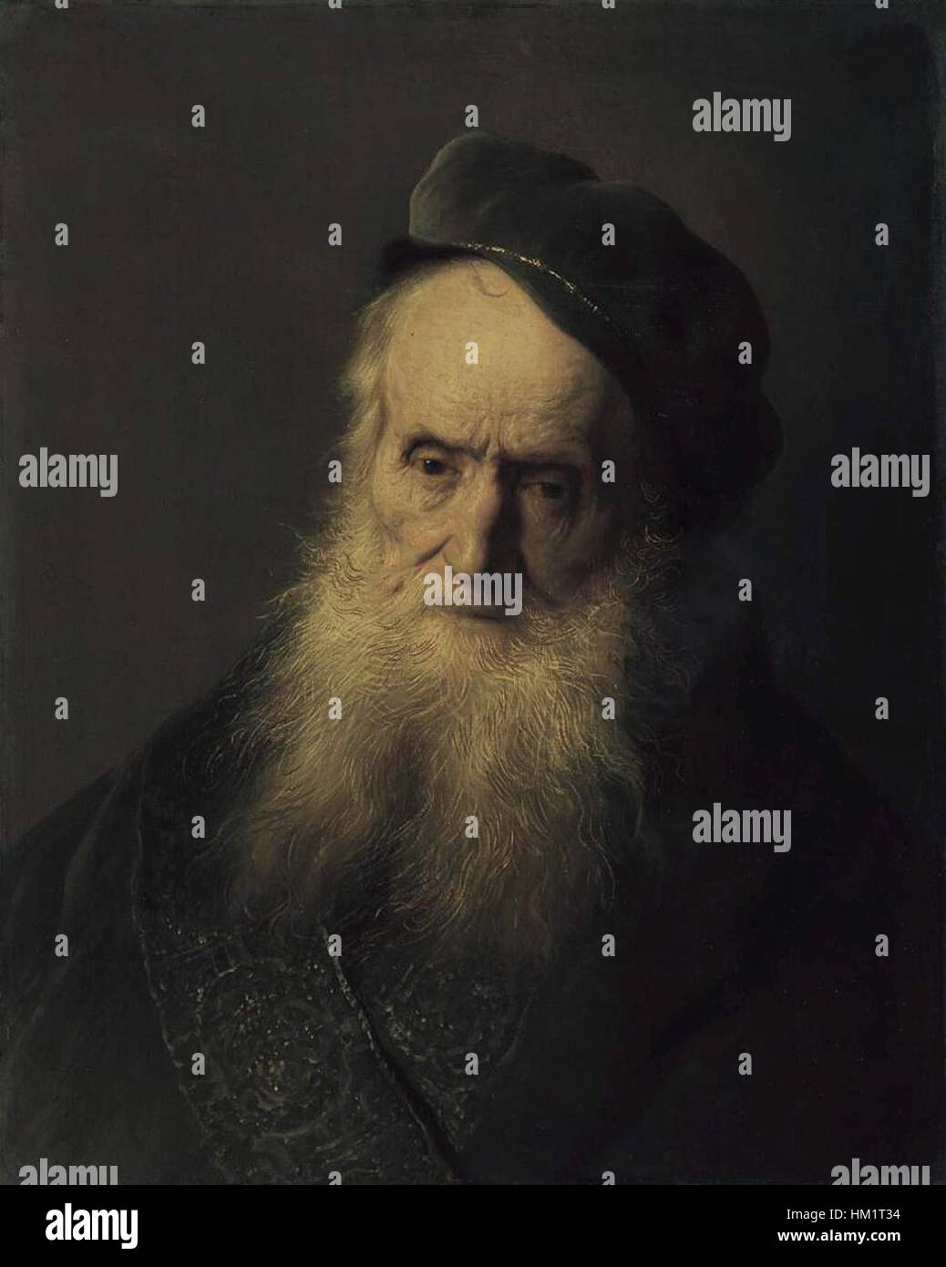 Study of an old man painting hi-res stock photography and images - Alamy