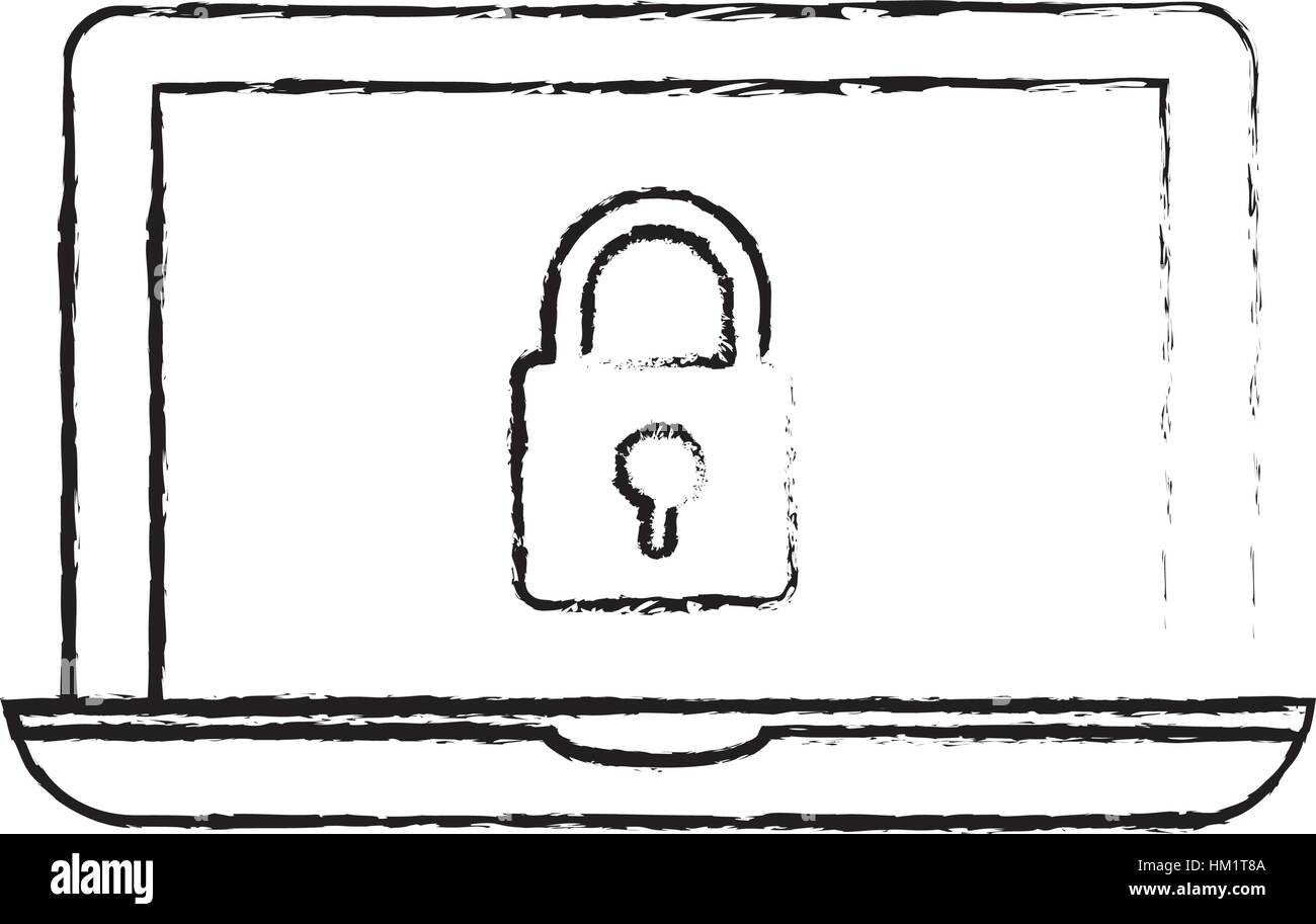 Technology security system icon vector illustration graphic design ...