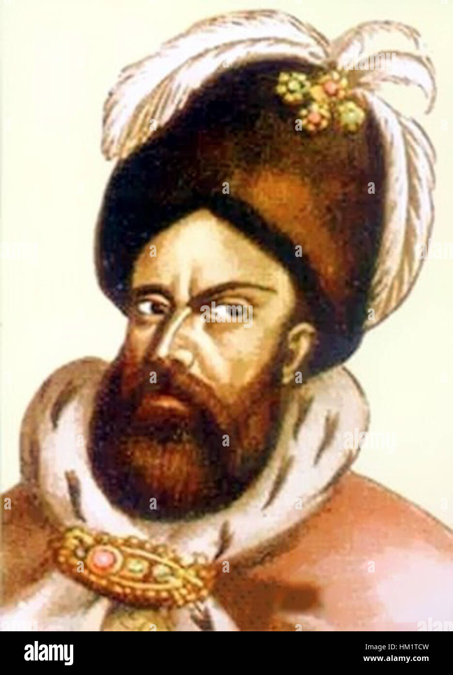 This painting of Ioan Voda Cel Viteaz, a prominent ruler of Wallachia ...