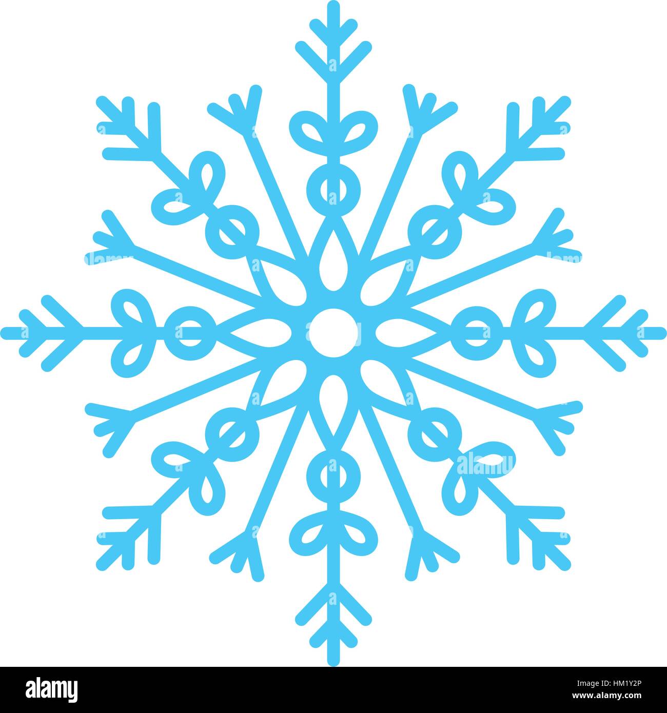 Snowflake winter symbol icon vector illustration graphic design Stock ...