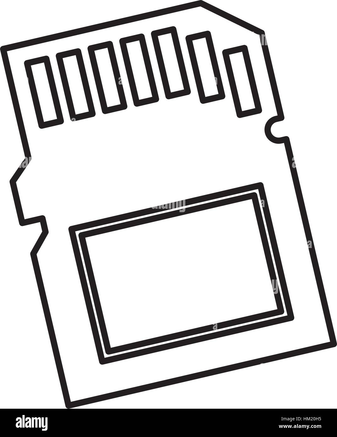 Micro SD memory card icon vector illustration graphic design Stock Vector  Image & Art - Alamy