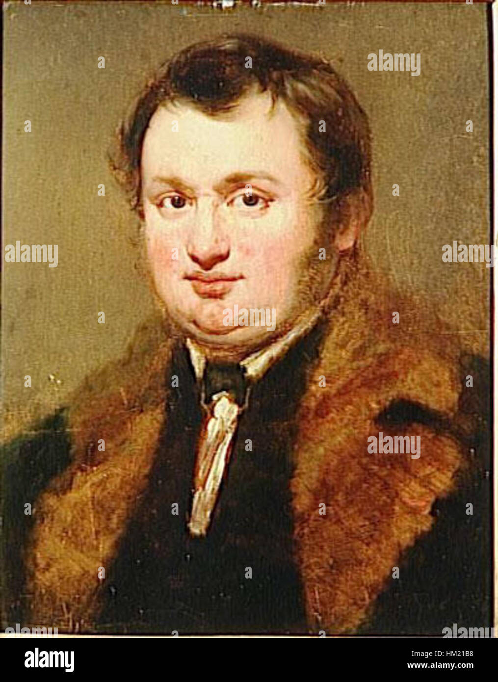 Duvidal de Montferrier - Abel Hugo (1798-1865) Stock Photo