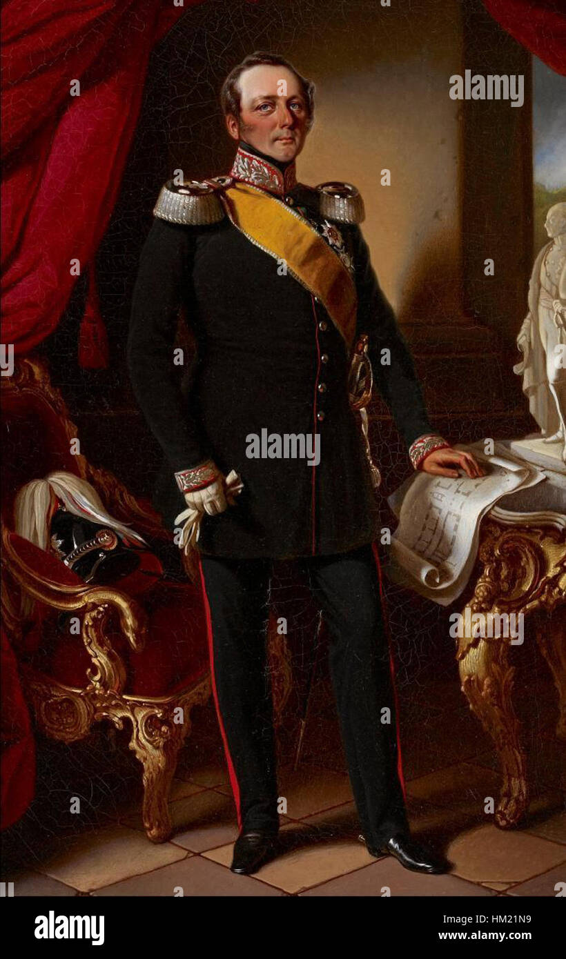 Grossherzog Leopold von Baden 1853 Stock Photo Alamy