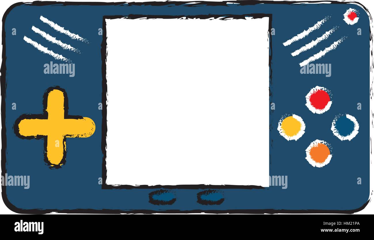 Portable videogame console icon vector illustration graphic design ...