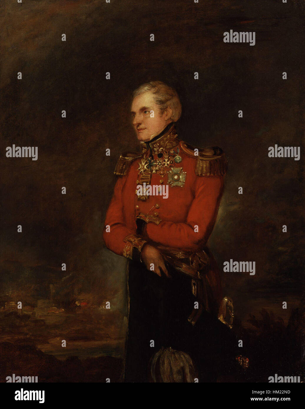 This portrait of Henry Hardinge, 1st Viscount Hardinge of Lahore ...