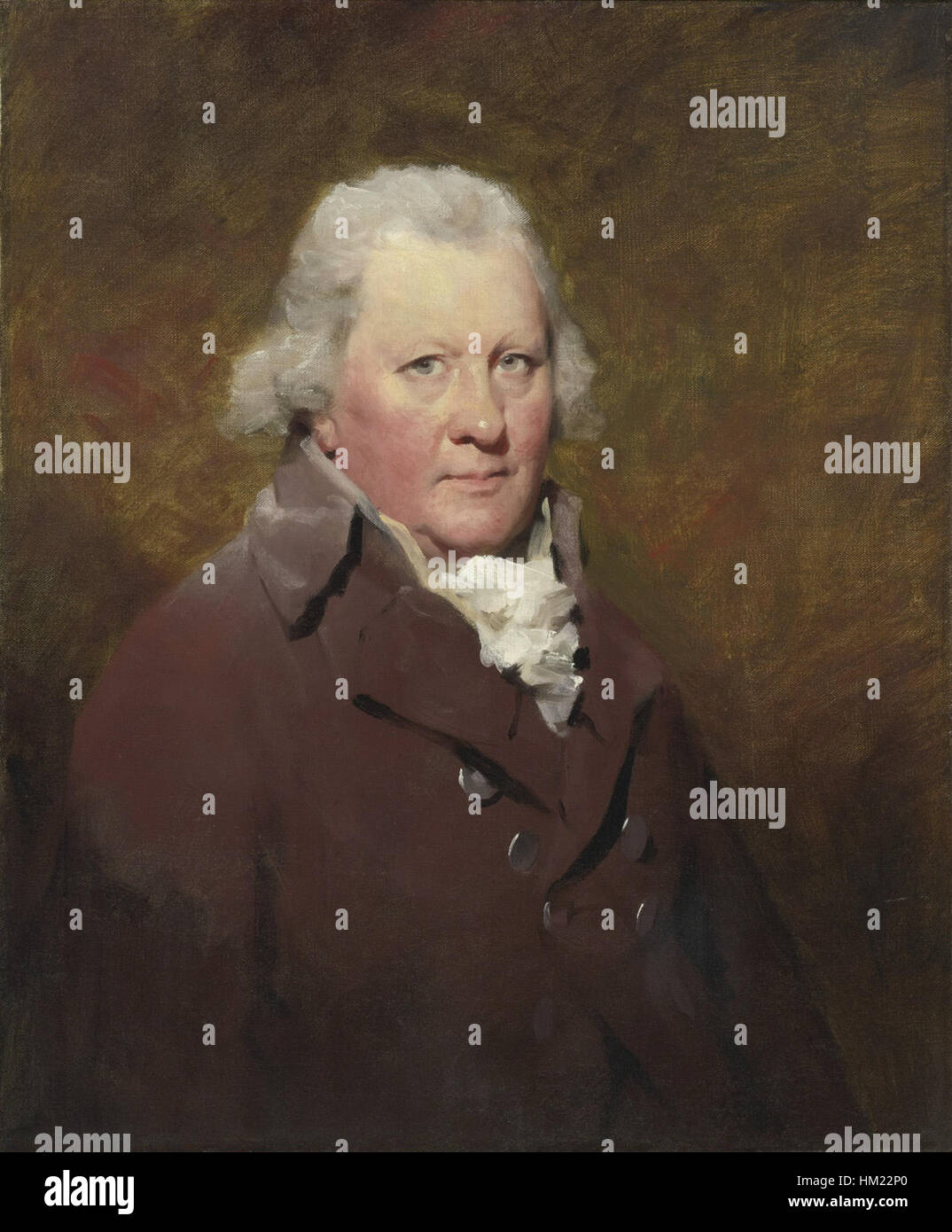 Henry Raeburn's 'Portrait of Captain David Kinloch' is a distinguished ...