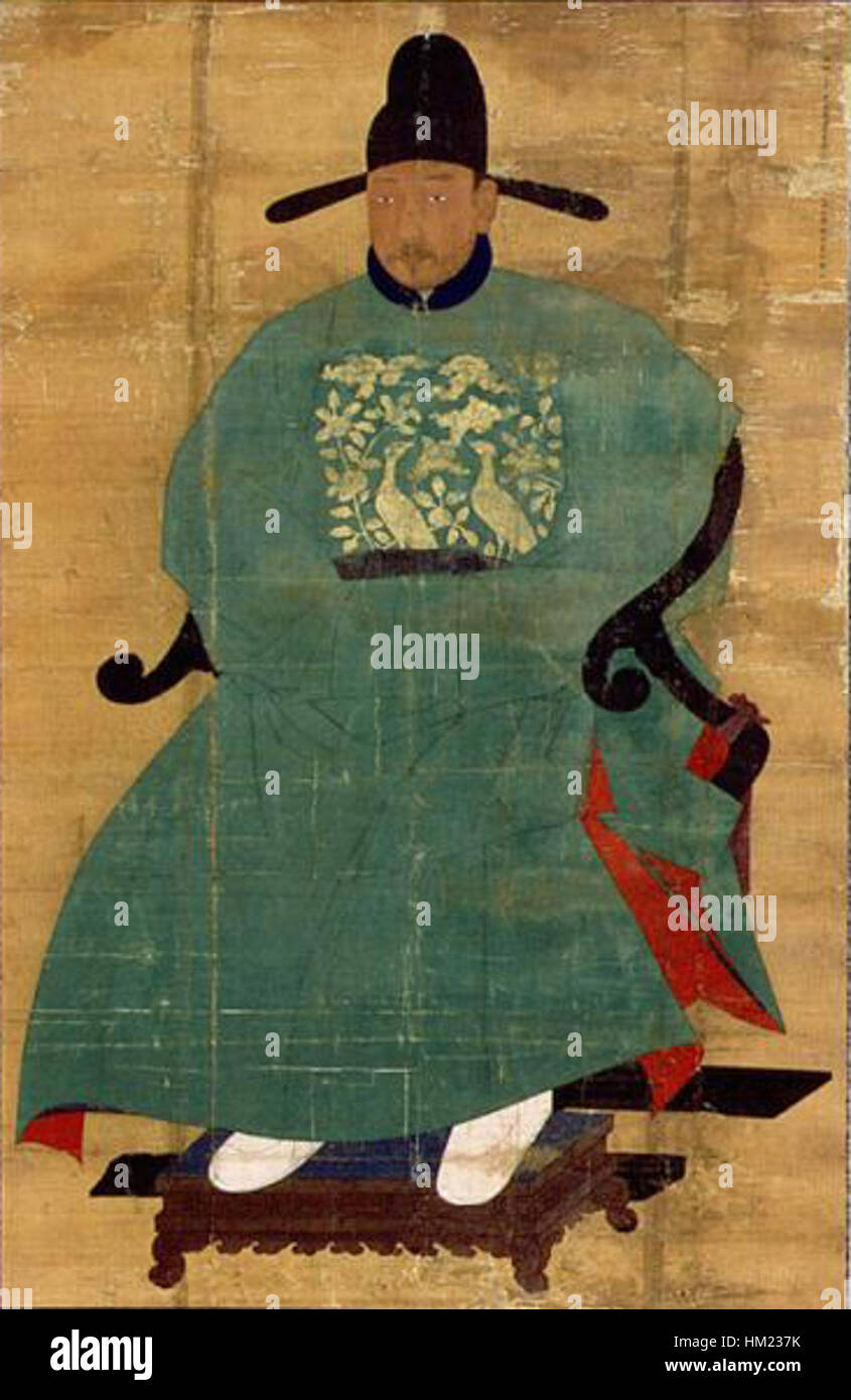 JoseonPortrait of Shin Sukju Stock Photo Alamy