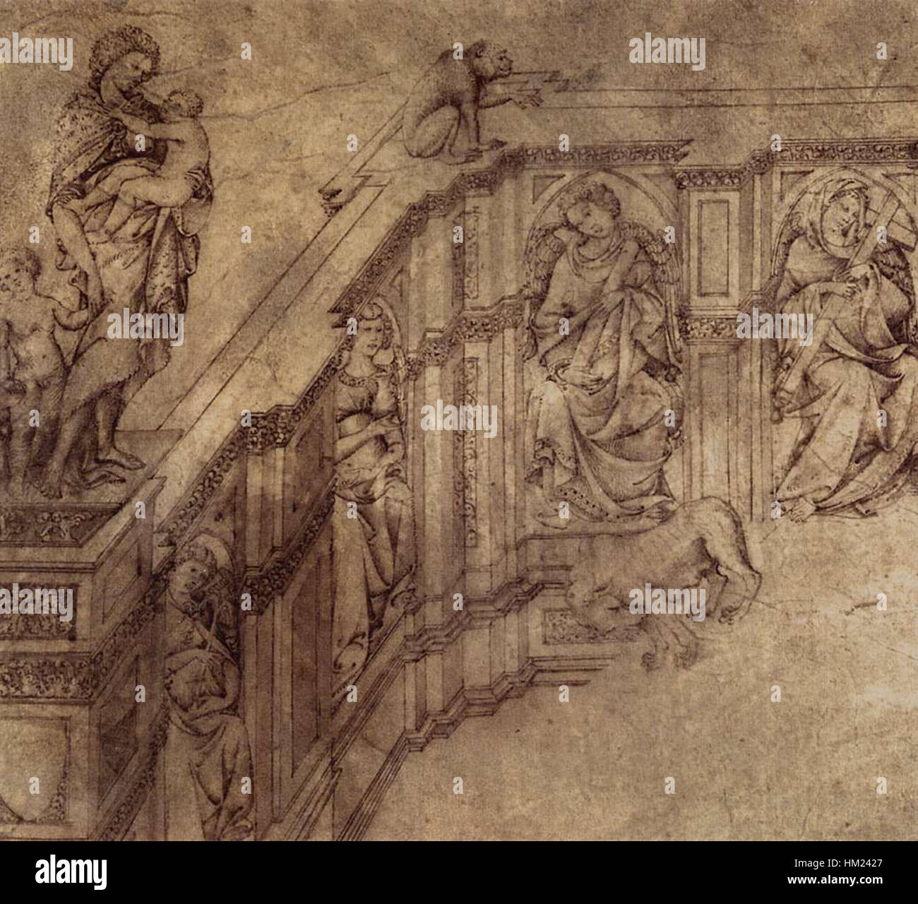 Jacopo della Quercia's Fonte Gaia, a monumental work of art, is ...