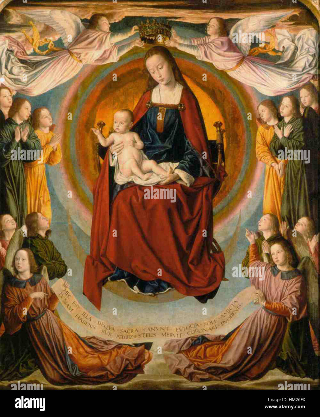 *Hey Moulins Triptych* is an artwork from the early Renaissance ...