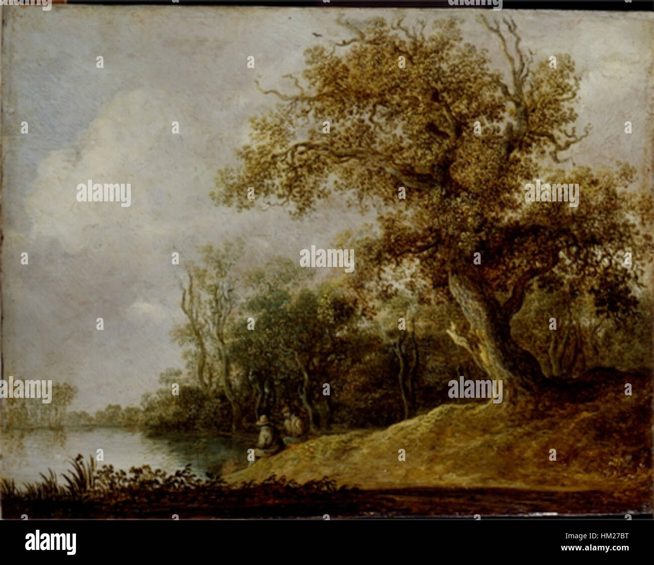 Jan van Goyen’s 'Teich im Walde' (Pond in the Woods) from the 17th
