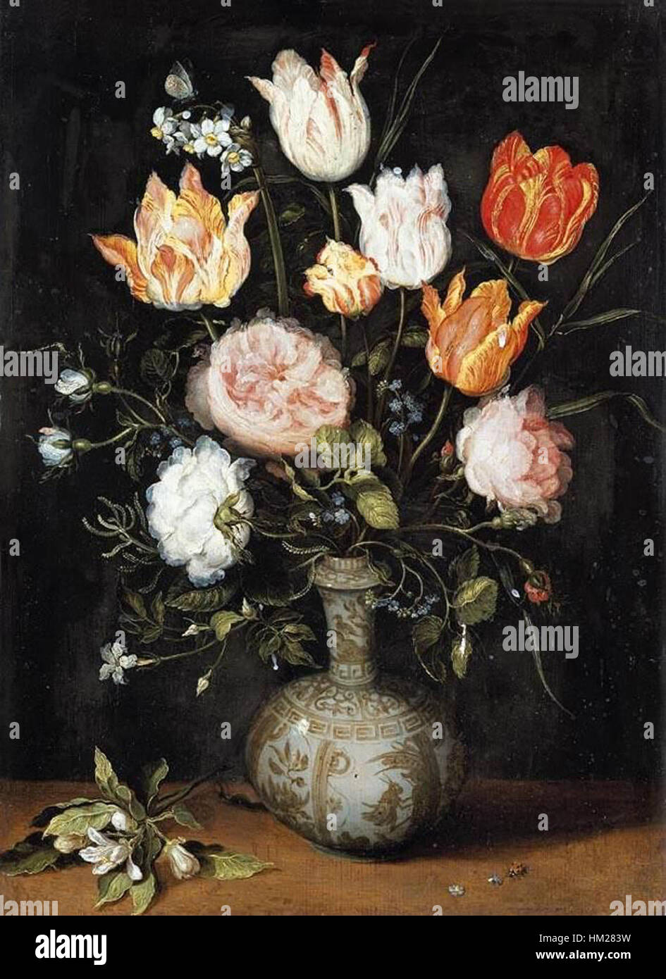 Life Exquisite Display Jan Breughel II's 'Still-Life of Flowers' showcases an exquisite ...