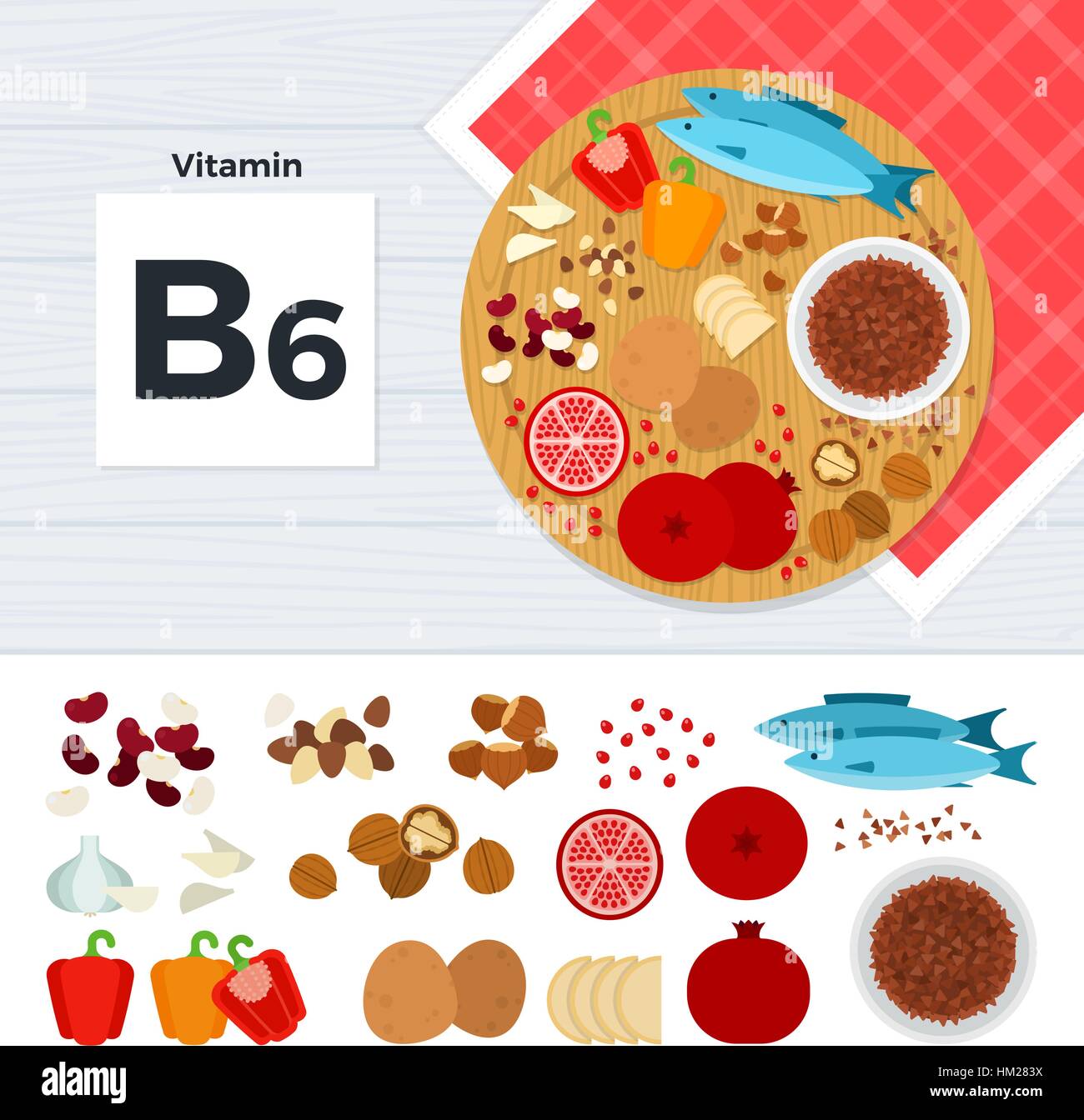 Vitamin b6 fruits and vegetables hires stock photography and images