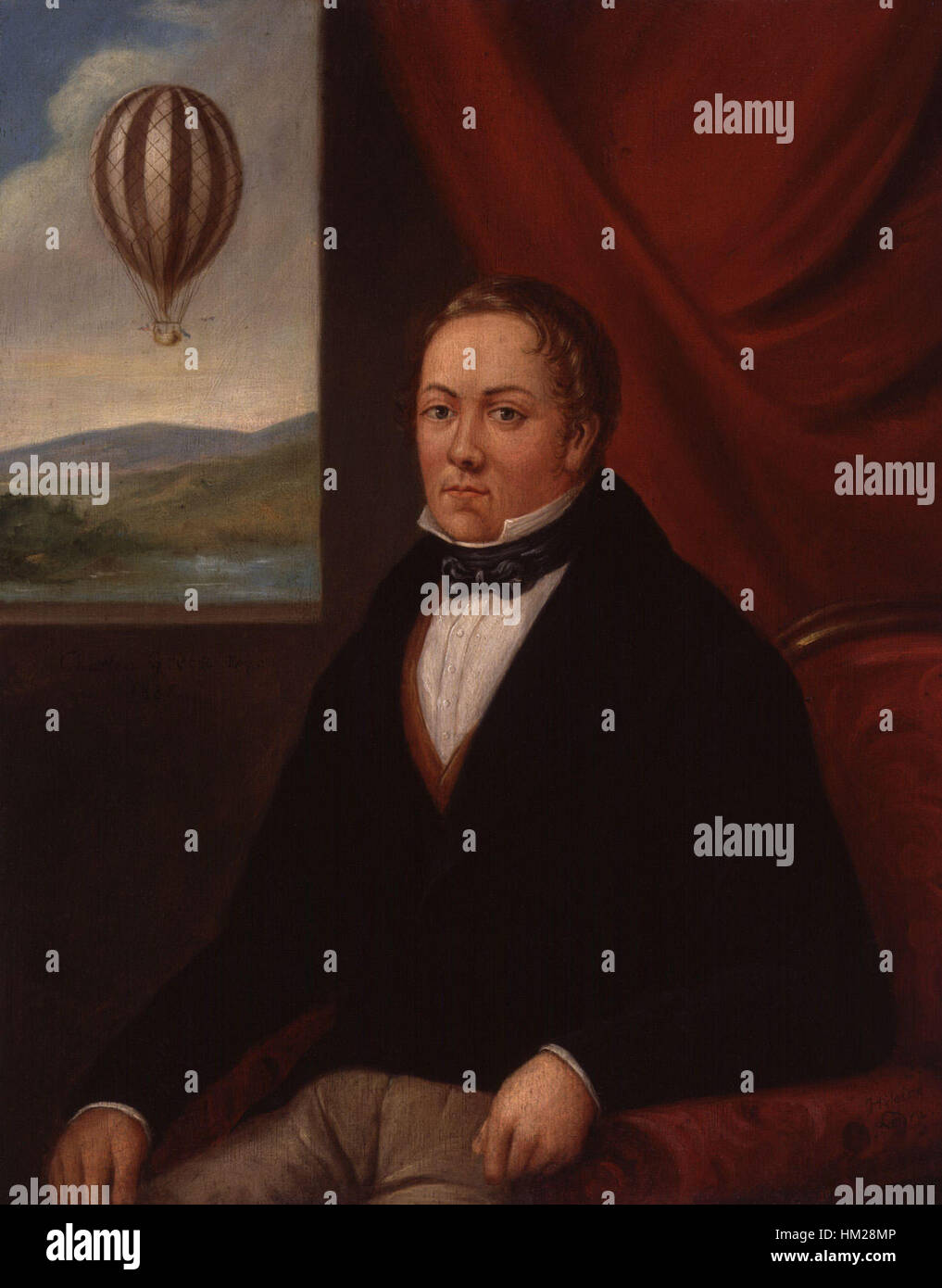 Charles Green by Hilaire Ledru Stock Photo Alamy