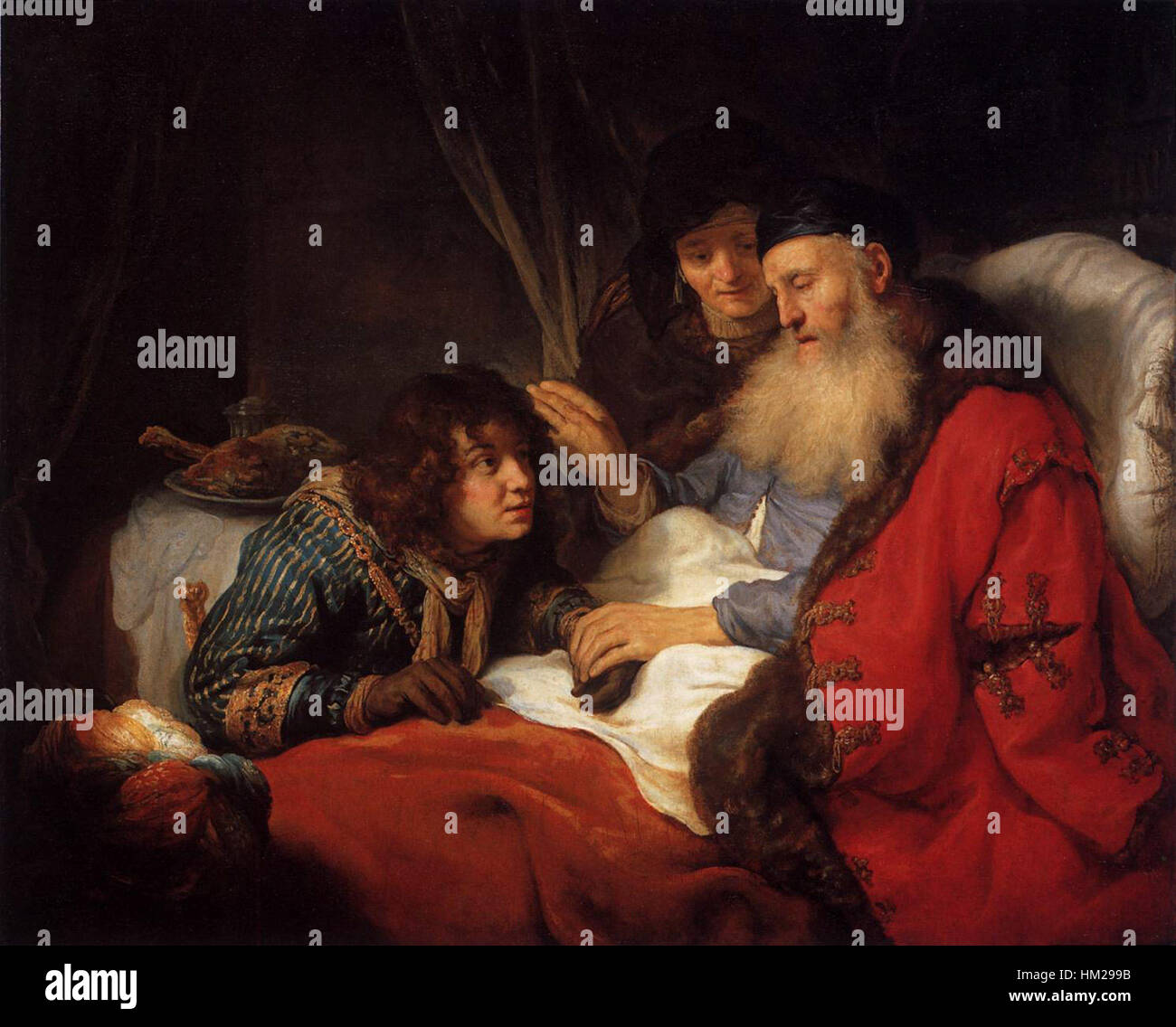 Isaac blesses his son jacob hi-res stock photography and images - Alamy