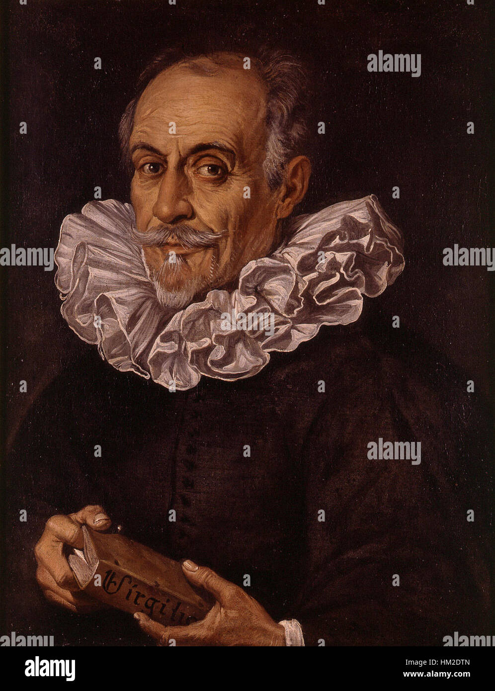 Juan ribaltaretrato del poeta gaspar de aguilar Stock Photo Alamy