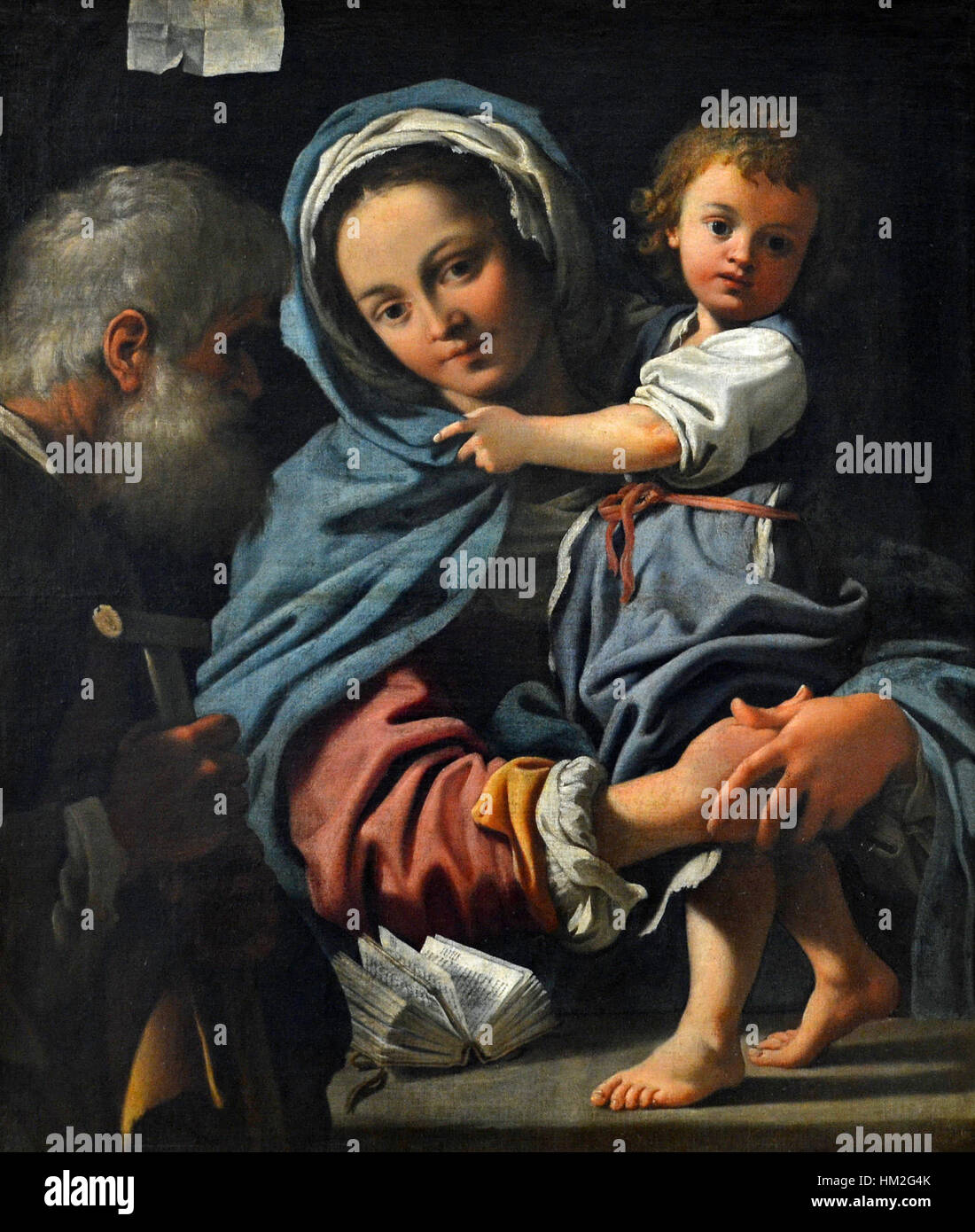 La Sainte Famille, Bartolomeo Schedoni Stock Photo Alamy