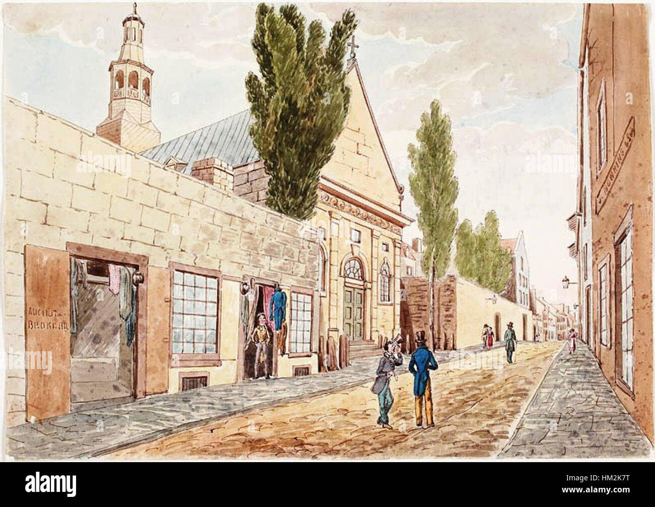 HotelDieu, Montreal, 1829 Stock Photo Alamy