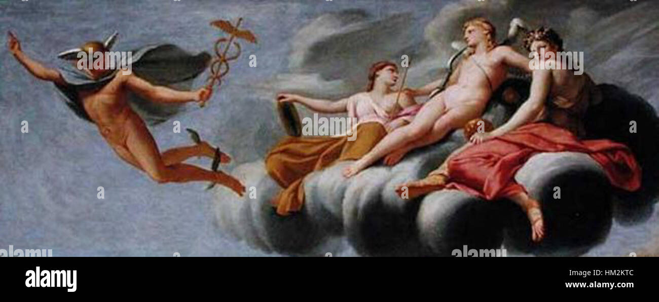 Eustache Le Sueur’s 'Cupid Ordering Mercury to Announce his Power to ...