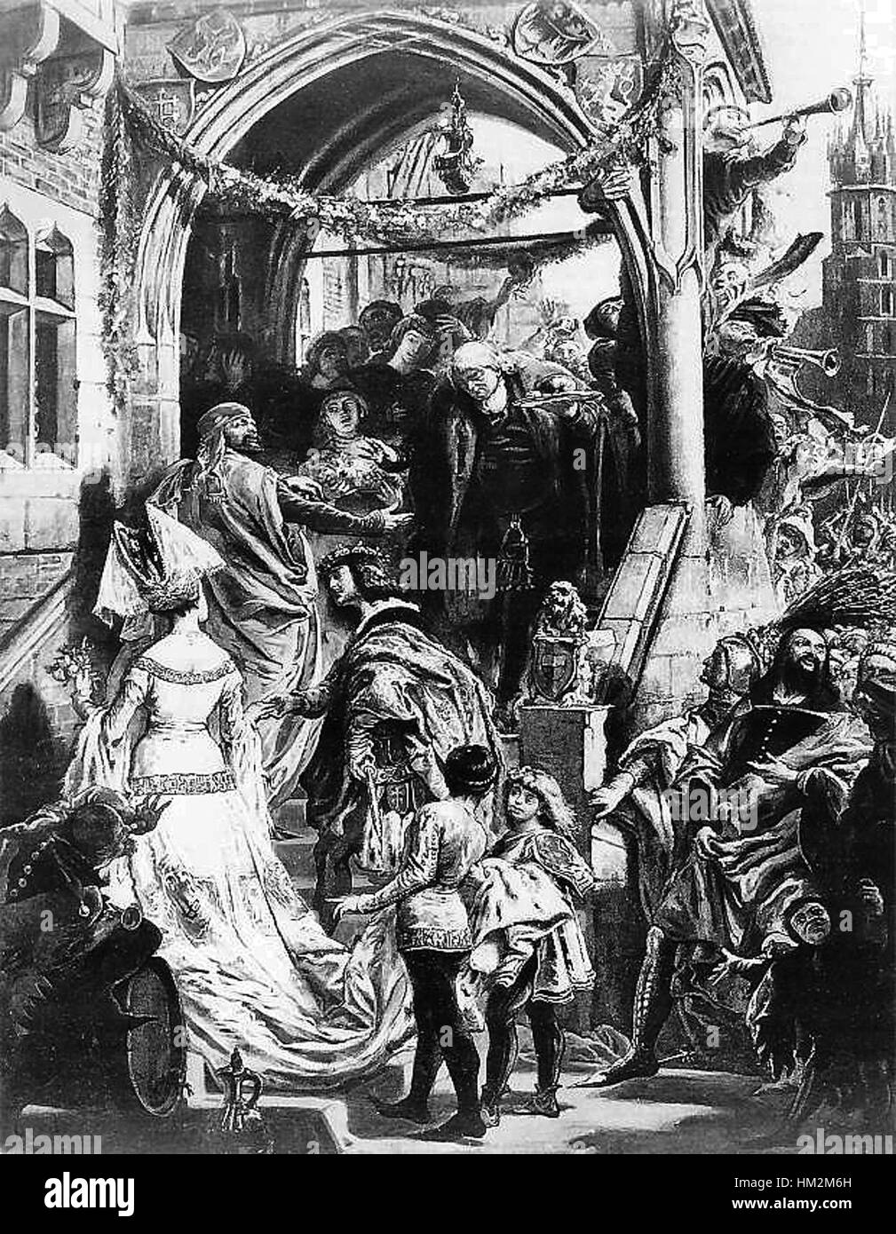 Kiedy I Jakich Okolicznościach Odbyła Się Słynna Uczta U Wierzynka Jan Matejko, Uczta u Wierzynka Stock Photo - Alamy