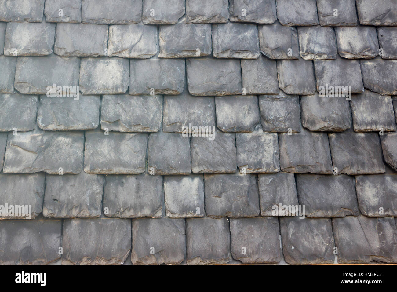 slate roof Stock Photo