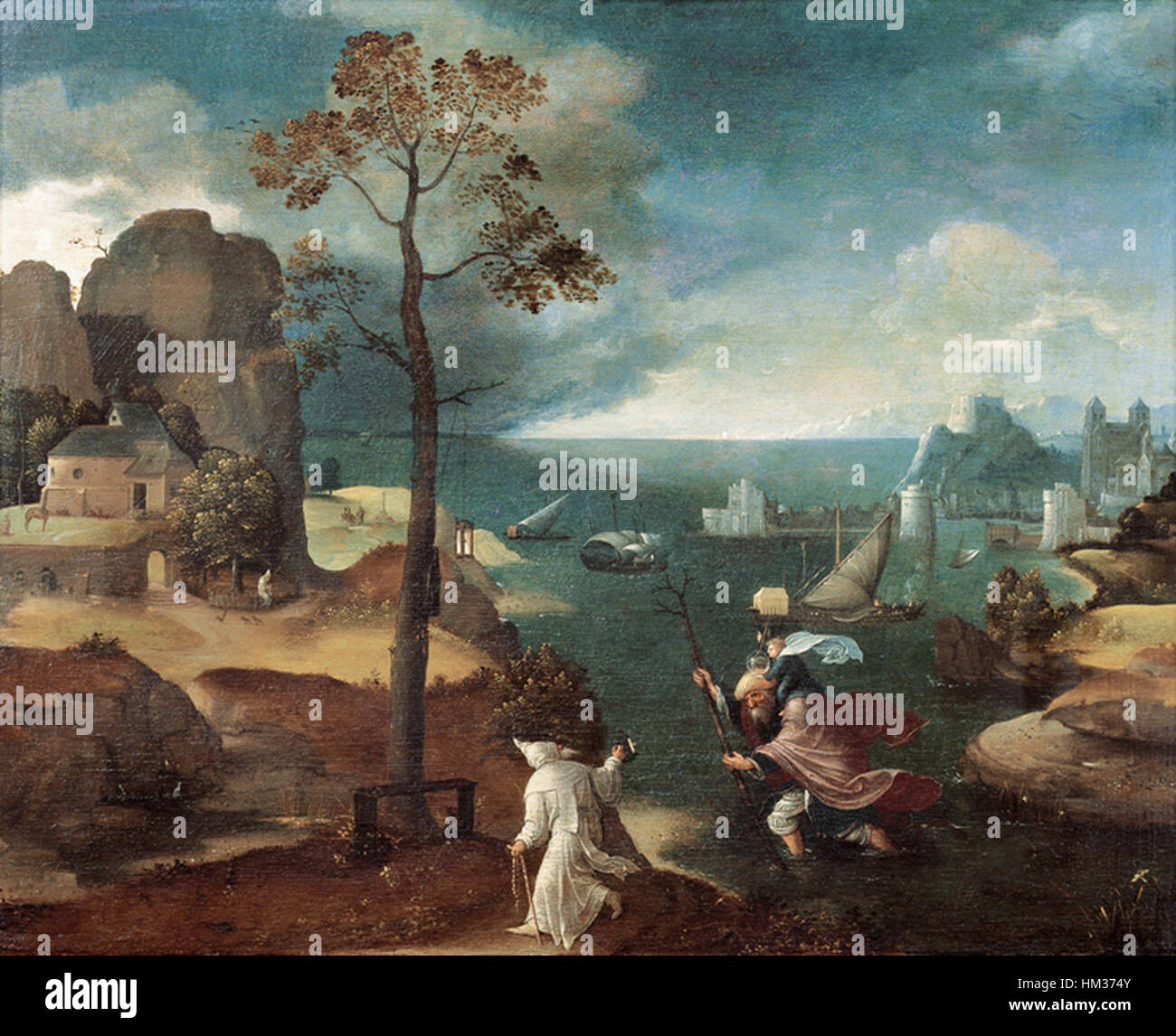 Joachim Patinir s St Christopher Bearing The Christ Child On Display joachim-patinir-s-st-christopher-bearing-the-christ-child-on-display