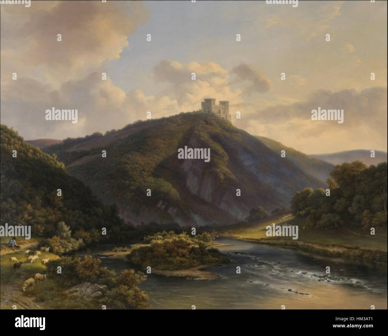 Jan Baptiste de Jonghe Castle of Ciergnon Stock Photo Alamy